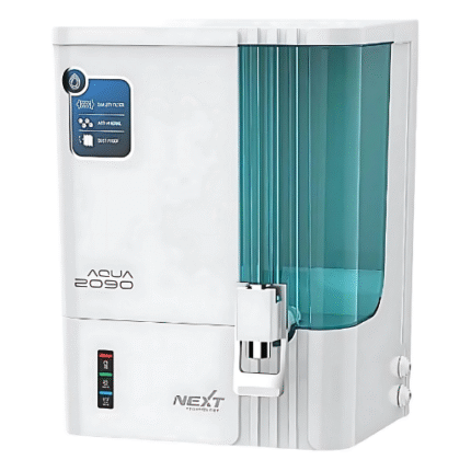 AQUA 2090 RO water purifier – classic design with RO + UV + UF technology for reliable high TDS water purification at home.