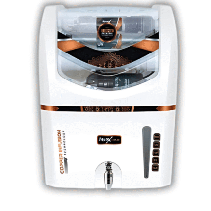 AQUA CRUX RO water purifier – compact and stylish design ideal for high TDS water, advanced purification system for safe drinking water