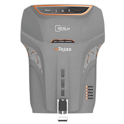 Tajes RO water purifier – modern design with advanced RO + UV + UF purification, ideal for treating high TDS water for safe drinking.